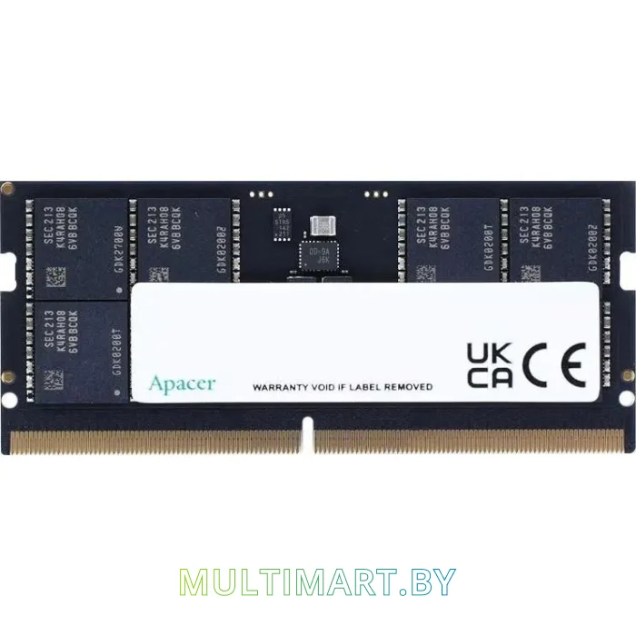 Оперативная память Apacer 8GB DDR5 SODIMM PC5-44800 (FS.08G2C.RKH)